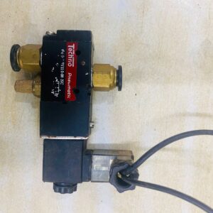 Used Techrio Pneumatic V110-06 NC Solenoid Valve – High-Performance Air Flow Control Valve